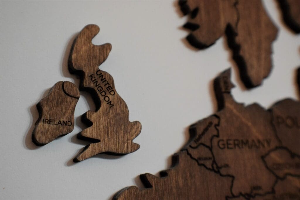 Hiring from outside the UK - UK Map Hiring from outside the UK - UK Map | Stafftax