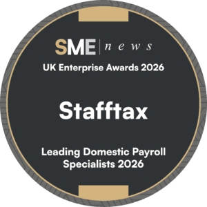 Stafftax - Leading Domestic Payroll Specialists 2026 - UK Enterprise Awards 2026